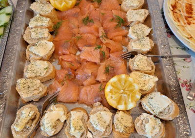 Catering-Service Bad Berka Lachsplatte